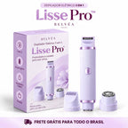 Depilador Elétrico Recarregável 3 em 1 - Lisse Pro™