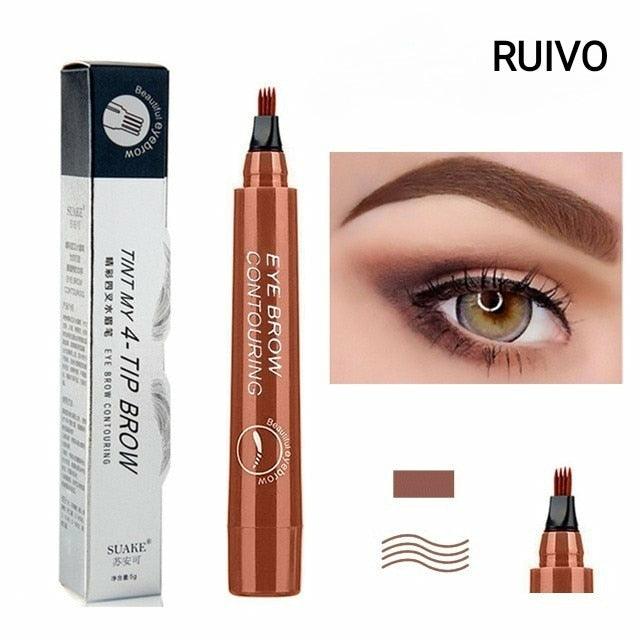 BrowLuxe™ - Caneta Fio a Fio Efeito Microblading 24h (Compre 1 - Leve 2)