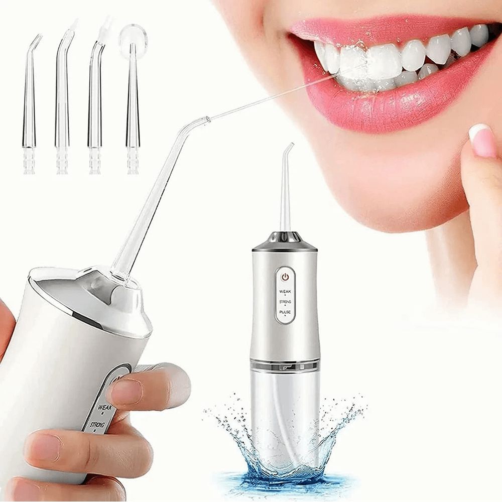 Irrigador Oral Portátil 3 em 1 — OralGlow Pro