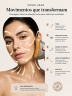 GlowFace - Escova de Drenagem Linfática Facial
