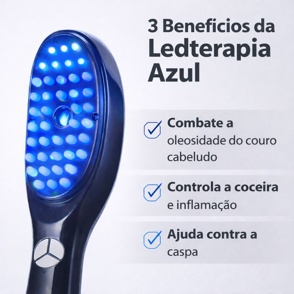 AuraBrush 4 em 1 – Escova de Renovação Capilar