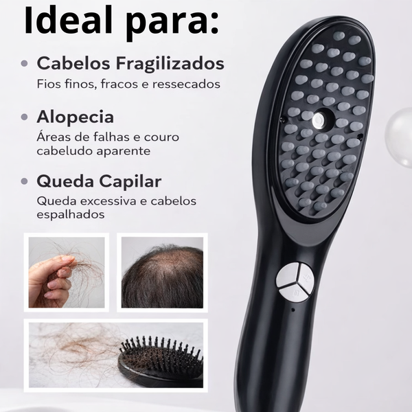 AuraBrush 4 em 1 – Escova de Renovação Capilar