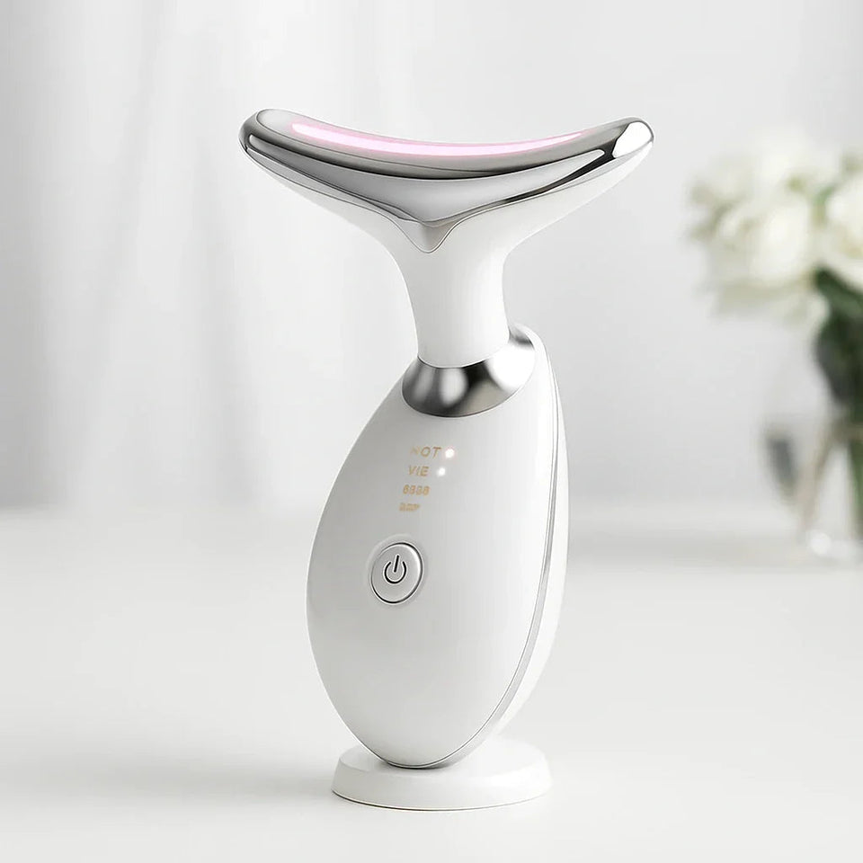 Massageador Facial com Fototerapia Anti-Rugas - DermaLift™