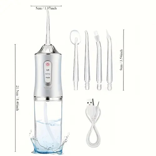 Irrigador Oral Portátil 3 em 1 — OralGlow Pro