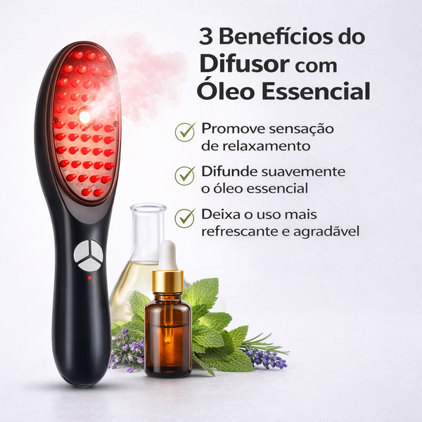 AuraBrush 4 em 1 – Escova de Renovação Capilar