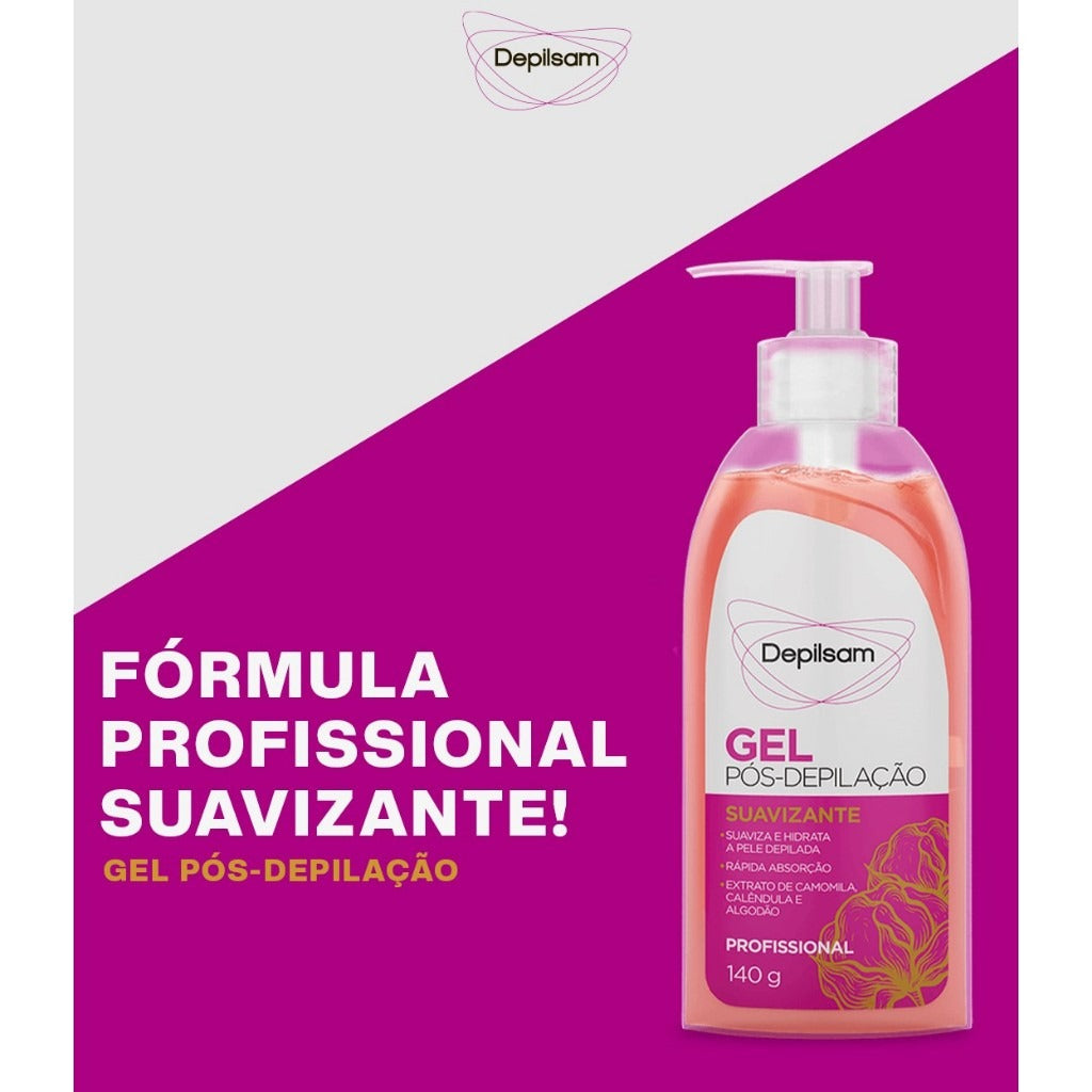Gel pós depilação 140G